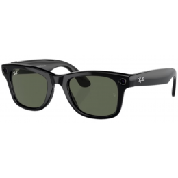 Умные очки Ray-Ban Meta* WayFarer (RW4006) Shiny Black/G15 Green 50мм(М), gen 1